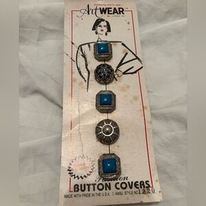 Vintage Artwear button covers